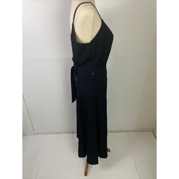 BNWT Kookaï HUNTINGTON WRAP DRESS BLACK Colour Size 34 AU 10 - Picture 7 of 10